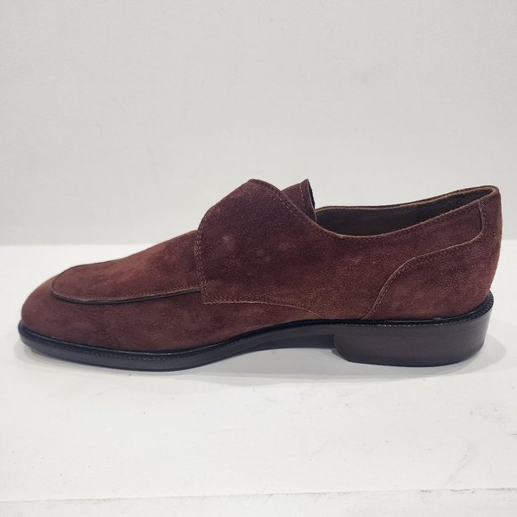 NEW Caporicci MADE IN ITALY Men\'s Dress Shoes Camoscio Rust, Size 10 main image 5